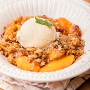 Peach Crisp